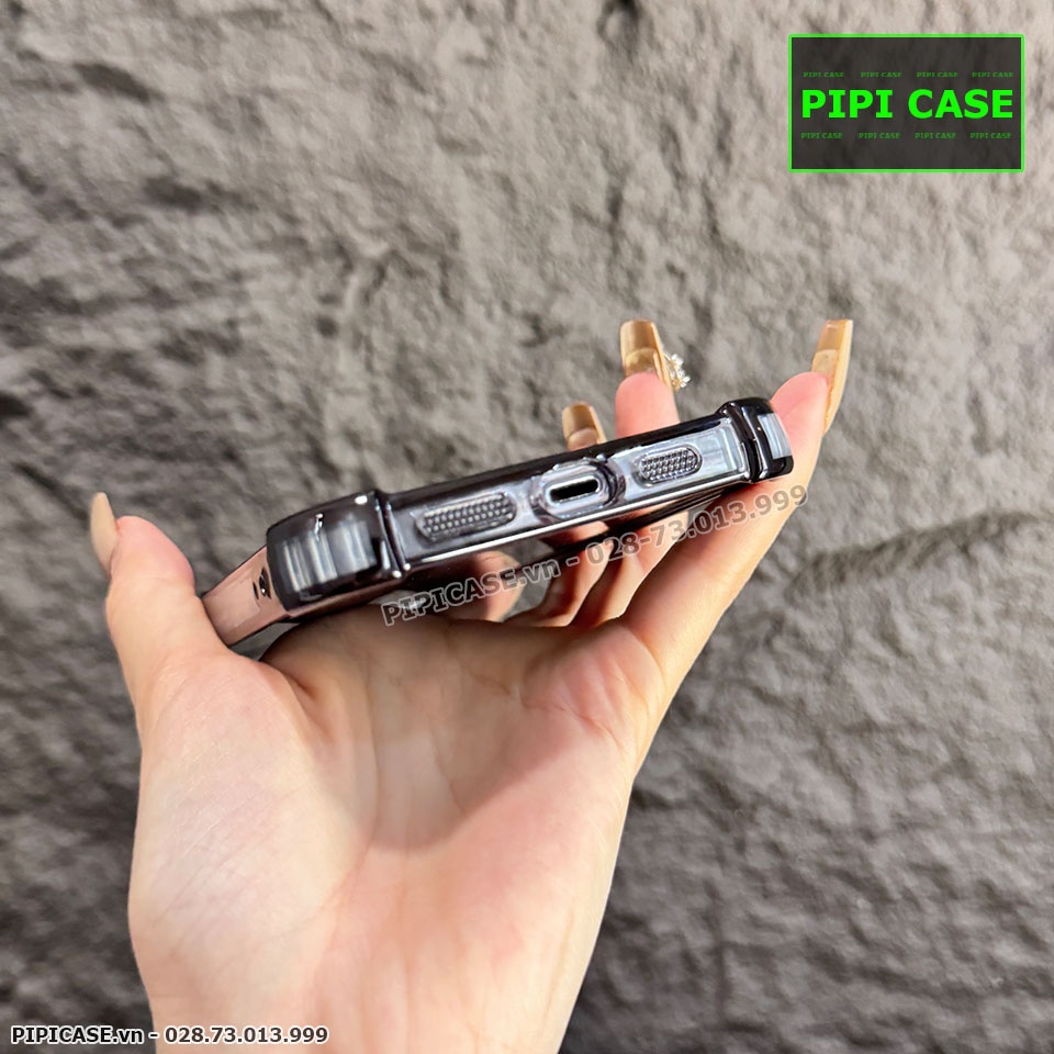 Ốp Lưng iPhone 13 Pro Max - Ven - Đen