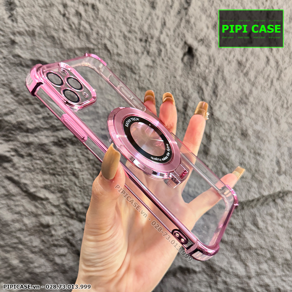 Ốp Lưng iPhone 11 Pro Max - Ven - Hồng