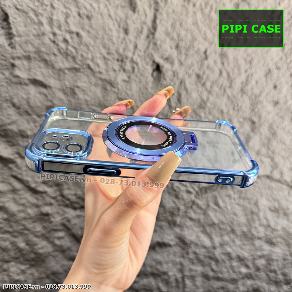 Ốp Lưng iPhone 11 - Ven - Xanh Nhạt