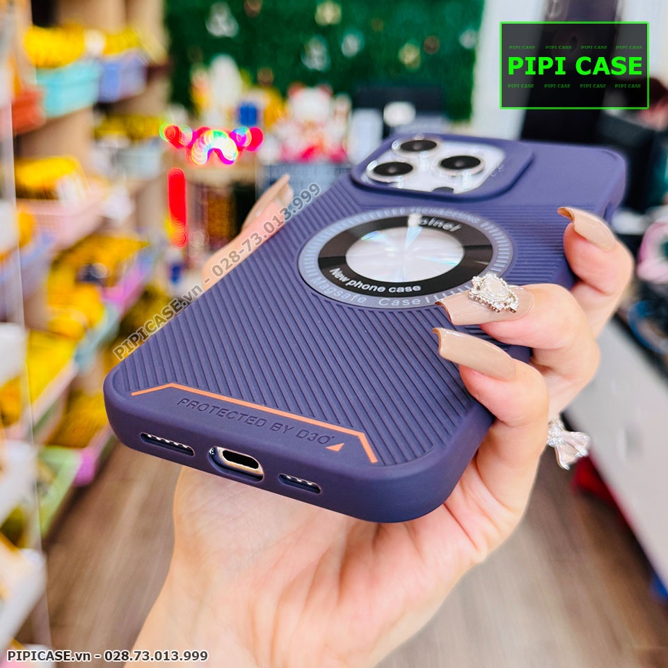 Ốp Lưng iPhone 15 Pro Max - Funny - Tím
