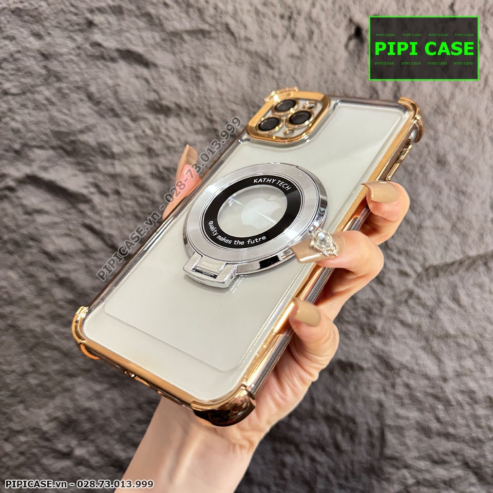 Ốp Lưng iPhone 11 Pro Max - Ven - Vàng