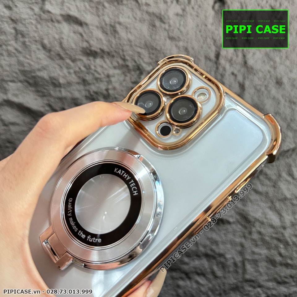 Ốp Lưng iPhone 14 Pro Max - Ven - Vàng