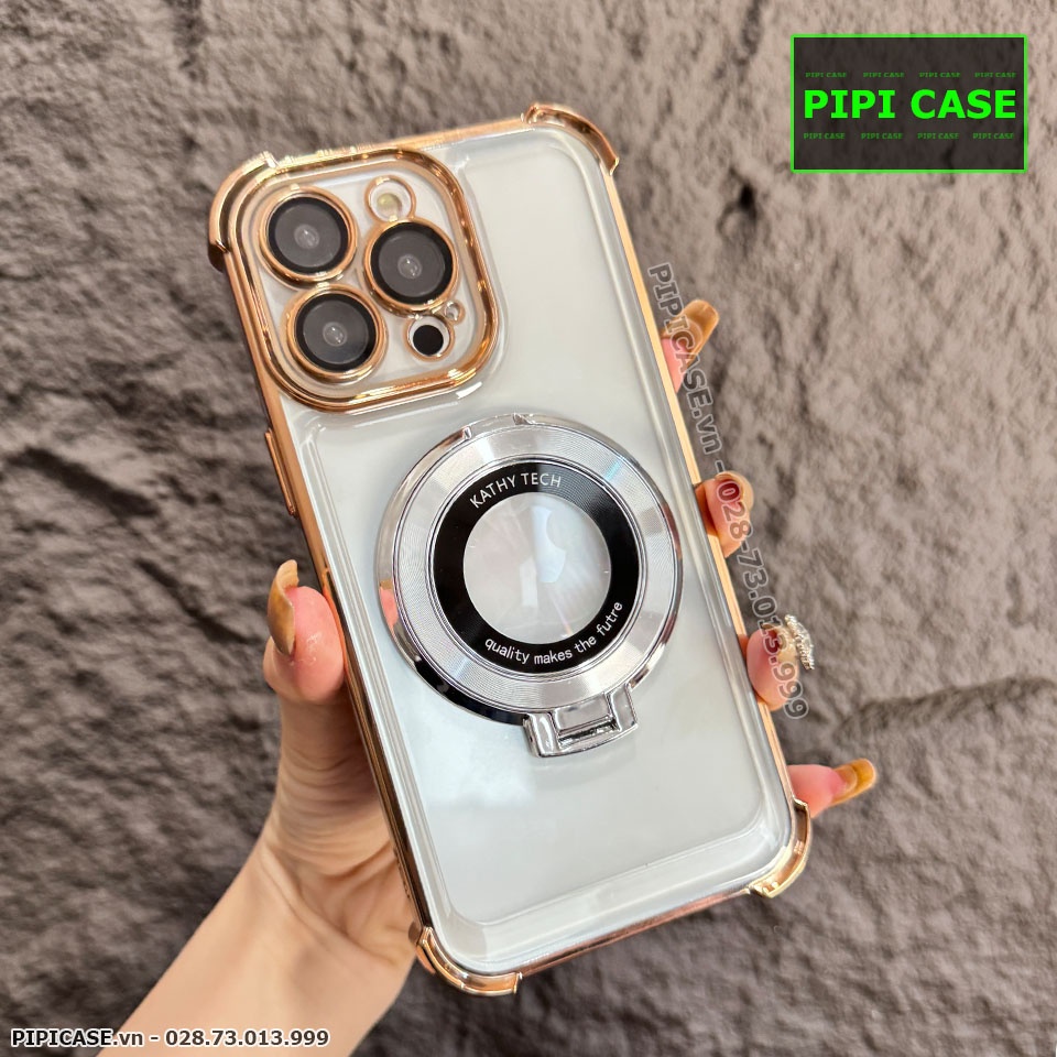Ốp Lưng iPhone 14 Pro Max - Ven - Vàng