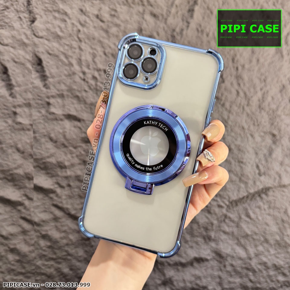 Ốp Lưng iPhone 11 Pro Max - Ven - Xanh Nhạt