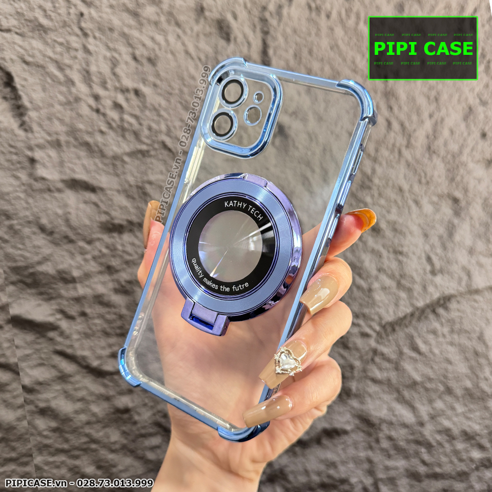 Ốp Lưng iPhone 11 - Ven - Xanh Nhạt