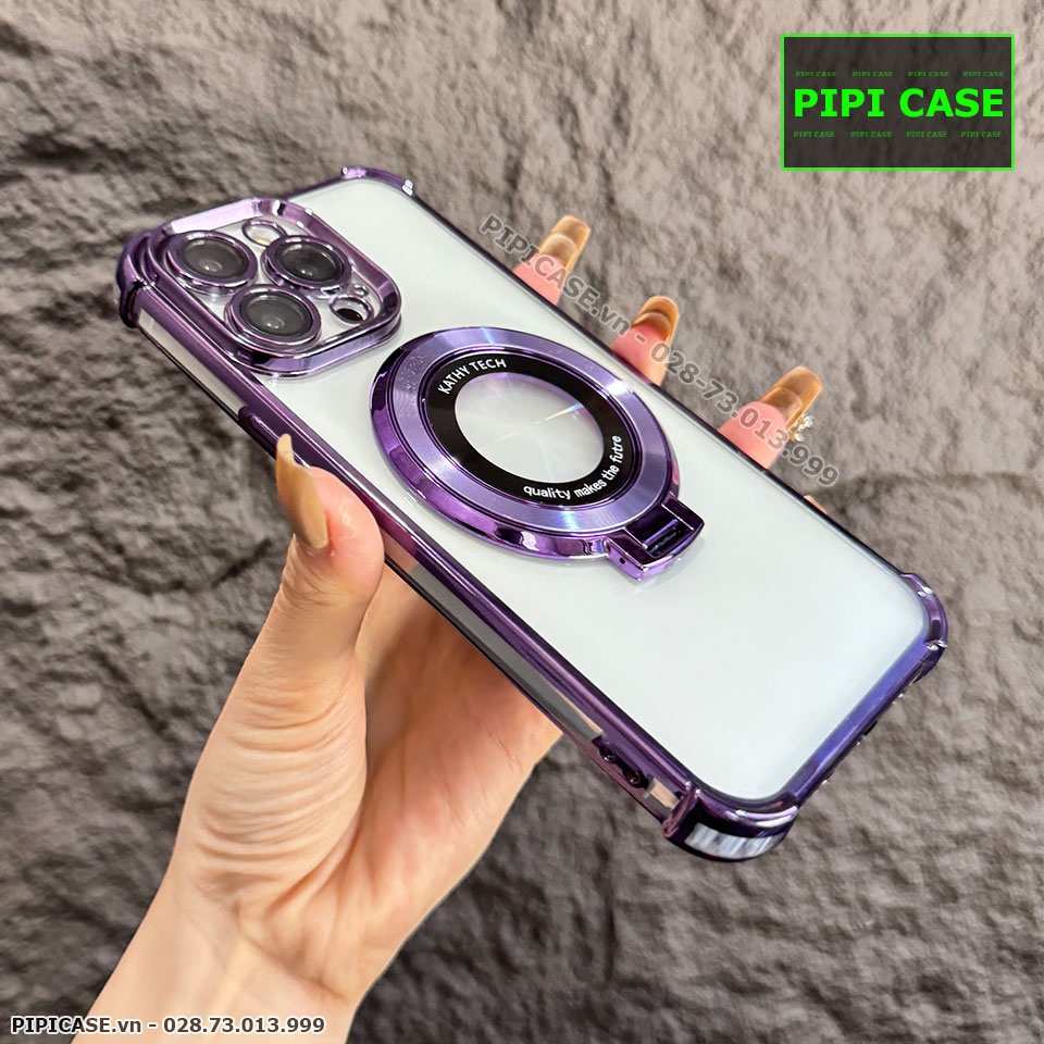Ốp Lưng iPhone 14 Pro Max - Ven - Tím