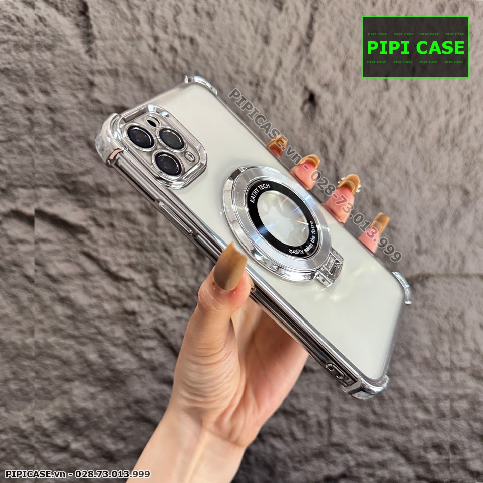 Ốp Lưng iPhone 11 Pro Max - Ven - Bạc