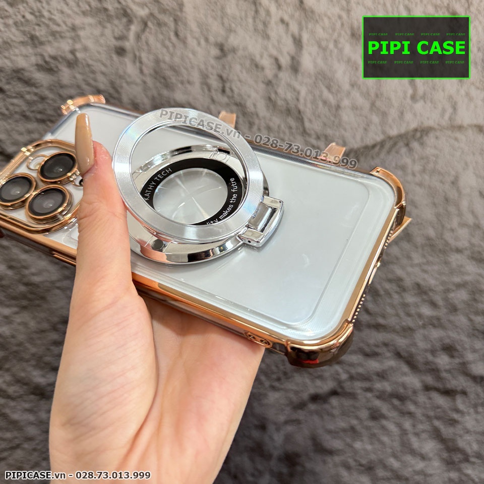 Ốp Lưng iPhone 14 Pro Max - Ven - Vàng