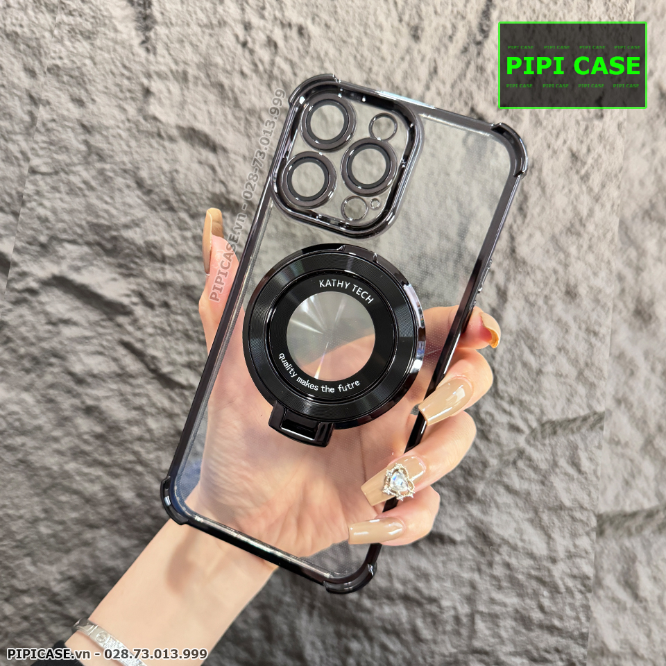 Ốp Lưng iPhone 13 Pro Max - Ven - Đen