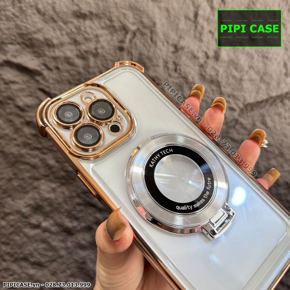 Ốp Lưng iPhone 14 Pro Max - Ven - Vàng