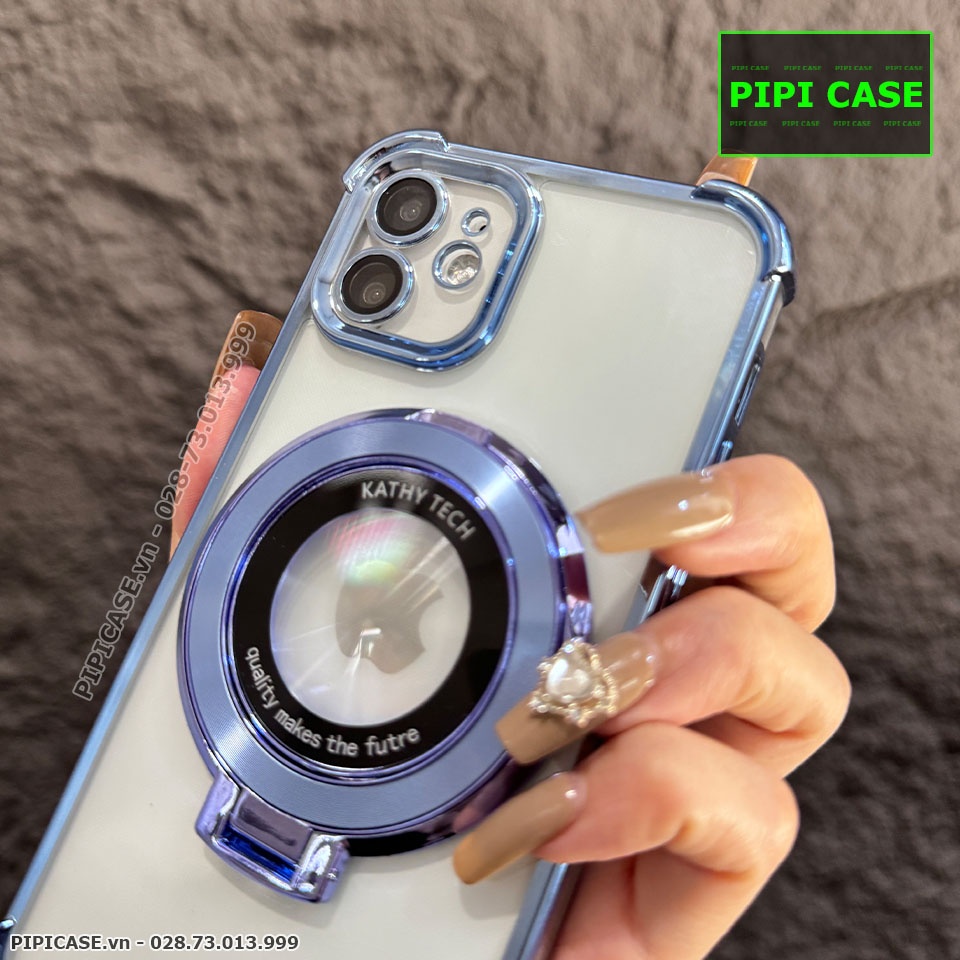 Ốp Lưng iPhone 11 - Ven - Xanh Nhạt