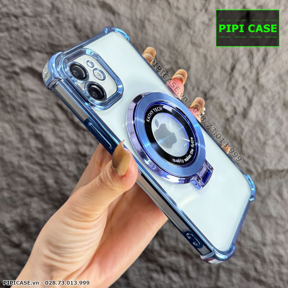 Ốp Lưng iPhone 11 - Ven - Xanh Nhạt