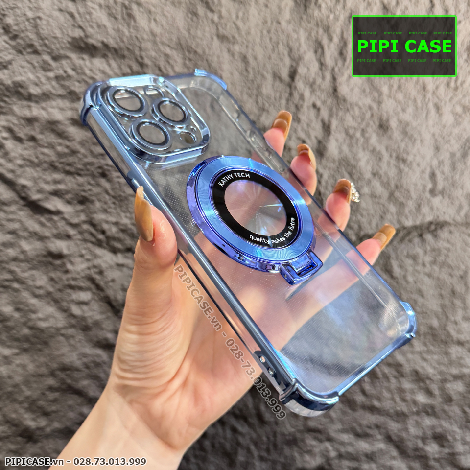 Ốp Lưng iPhone 13 Pro Max - Ven - Xanh Nhạt