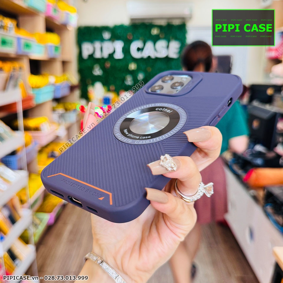 Ốp Lưng iPhone 12 Pro Max - Funny - Tím