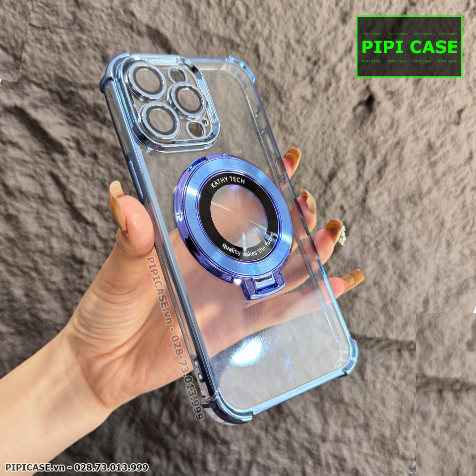 Ốp Lưng iPhone 12 Pro Max - Ven - Xanh Nhạt