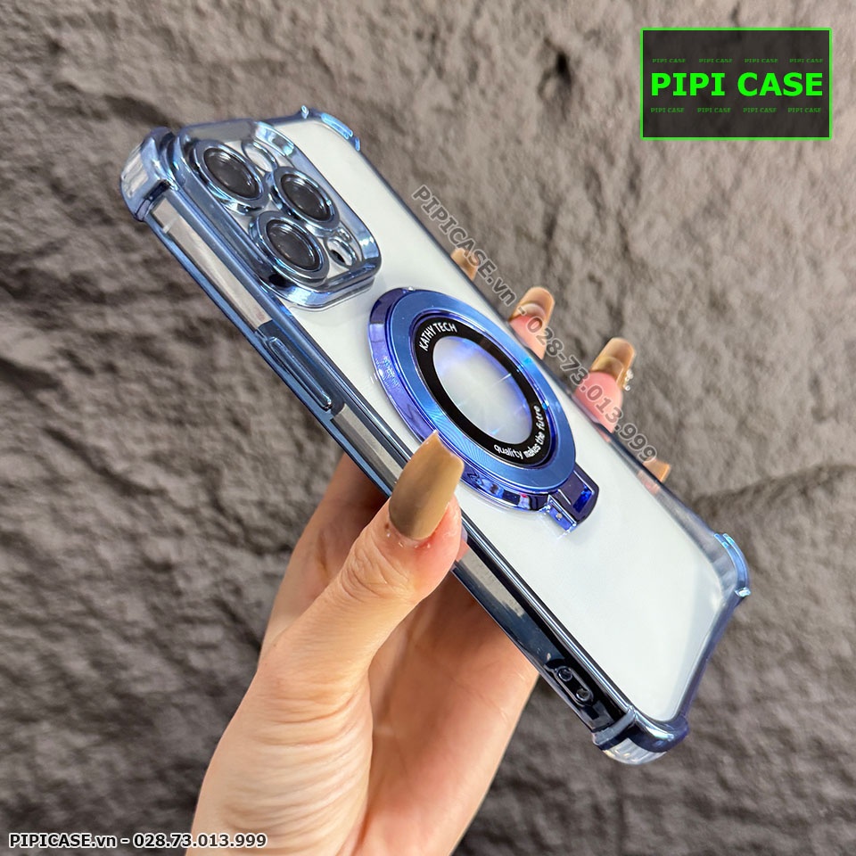 Ốp Lưng iPhone 13 Pro Max - Ven - Xanh Nhạt