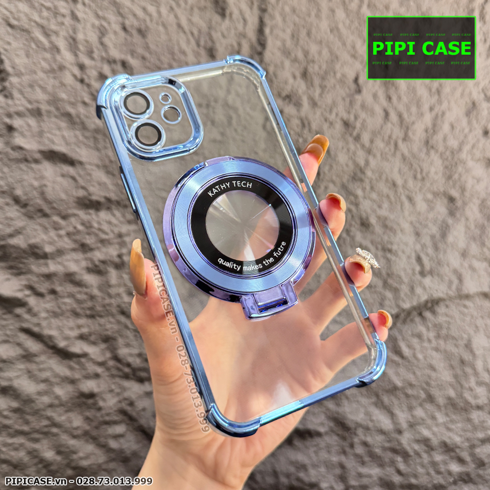 Ốp Lưng iPhone 11 - Ven - Xanh Nhạt
