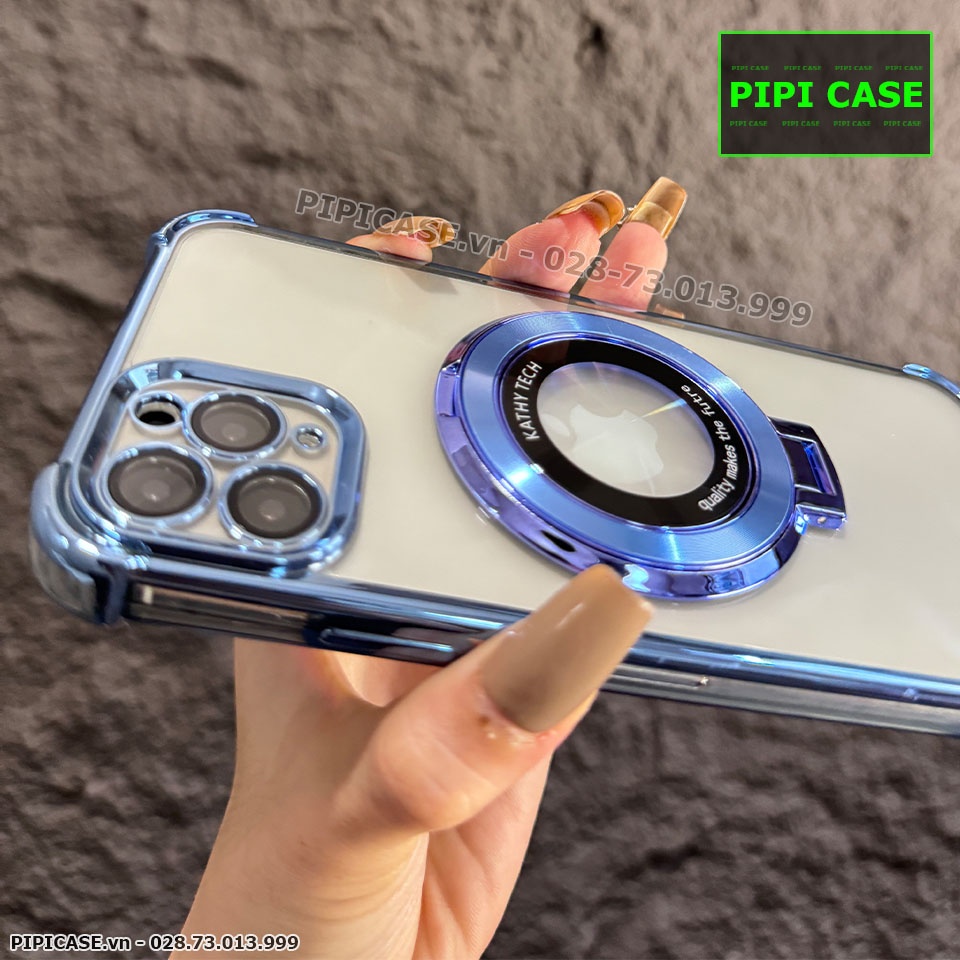 Ốp Lưng iPhone 11 Pro Max - Ven - Xanh Nhạt