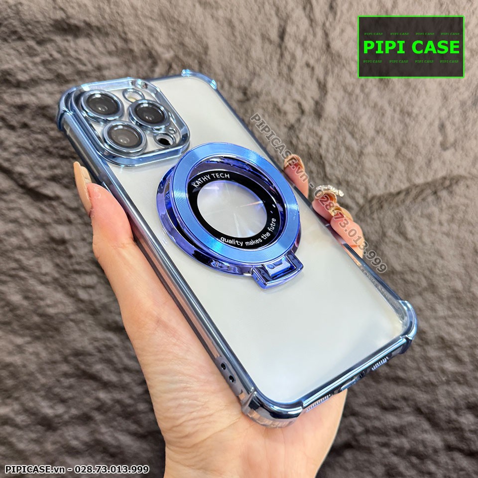 Ốp Lưng iPhone 13 Pro Max - Ven - Xanh Nhạt