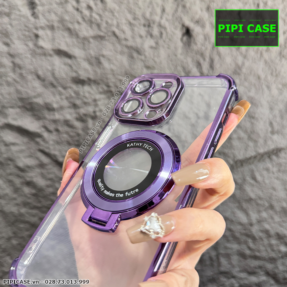 Ốp Lưng iPhone 14 Pro Max - Ven - Tím