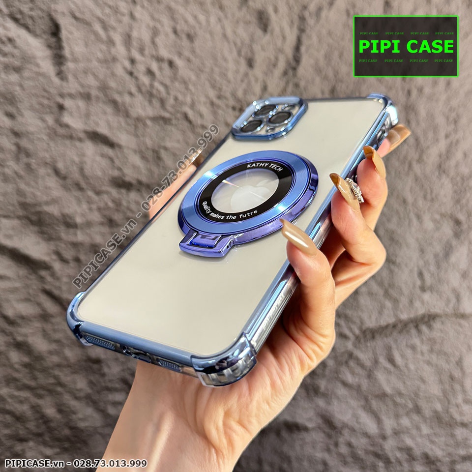 Ốp Lưng iPhone 11 Pro Max - Ven - Xanh Nhạt