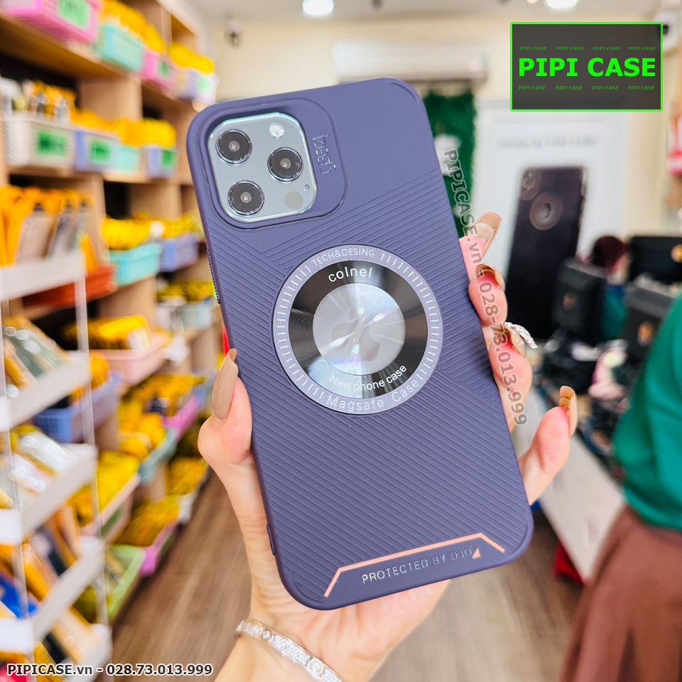 Ốp Lưng iPhone 12 Pro Max - Funny - Tím