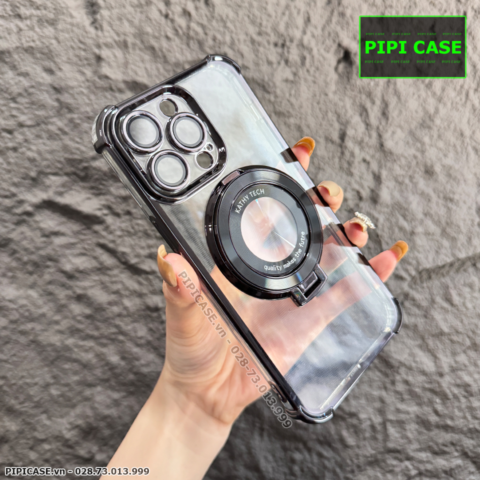 Ốp Lưng iPhone 13 Pro Max - Ven - Đen