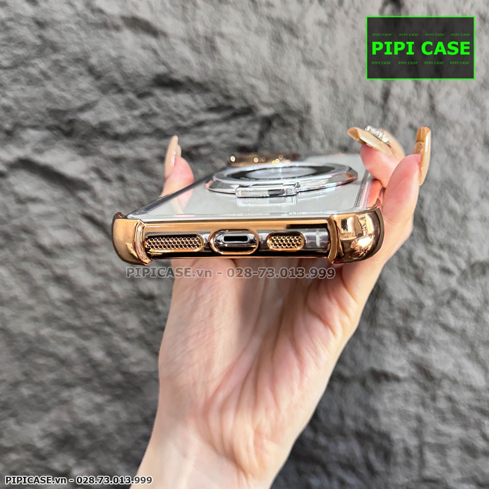 Ốp Lưng iPhone 11 Pro Max - Ven - Vàng