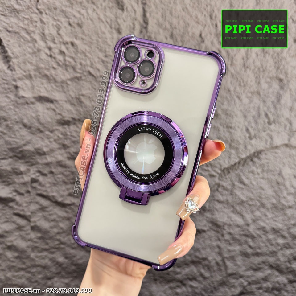 Ốp Lưng iPhone 11 Pro Max - Ven - Tím