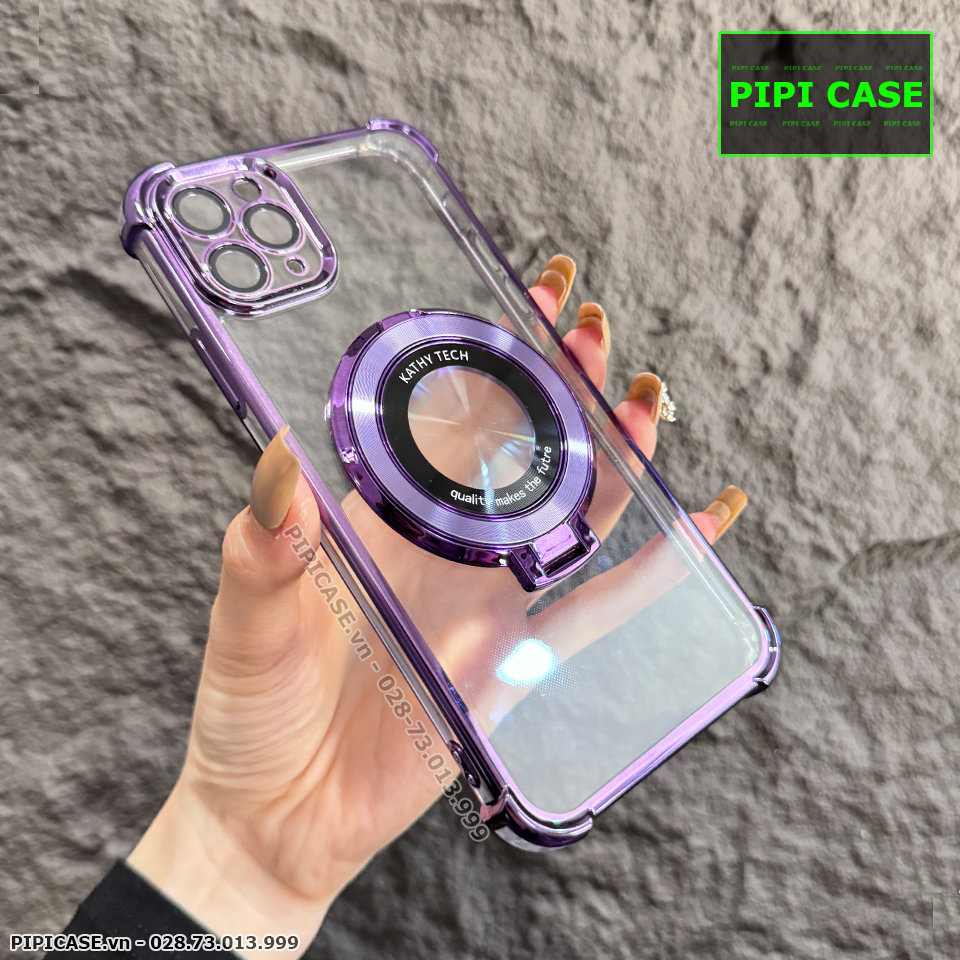 Ốp Lưng iPhone 11 Pro Max - Ven - Tím