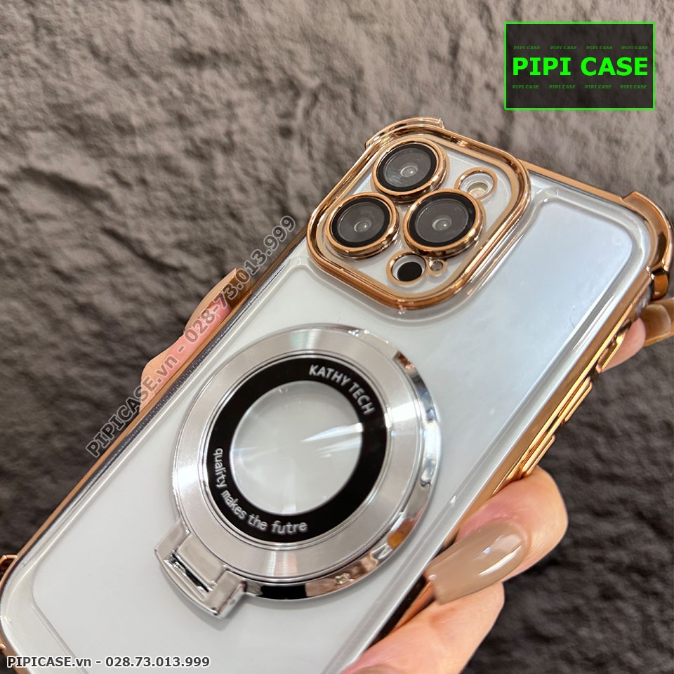 Ốp Lưng iPhone 14 Pro Max - Ven - Vàng