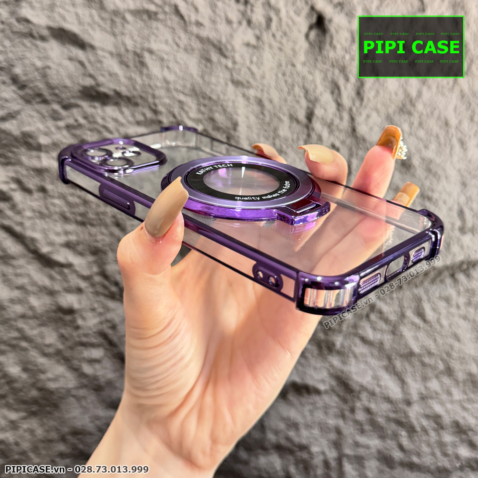 Ốp Lưng iPhone 12 - Ven - Tím