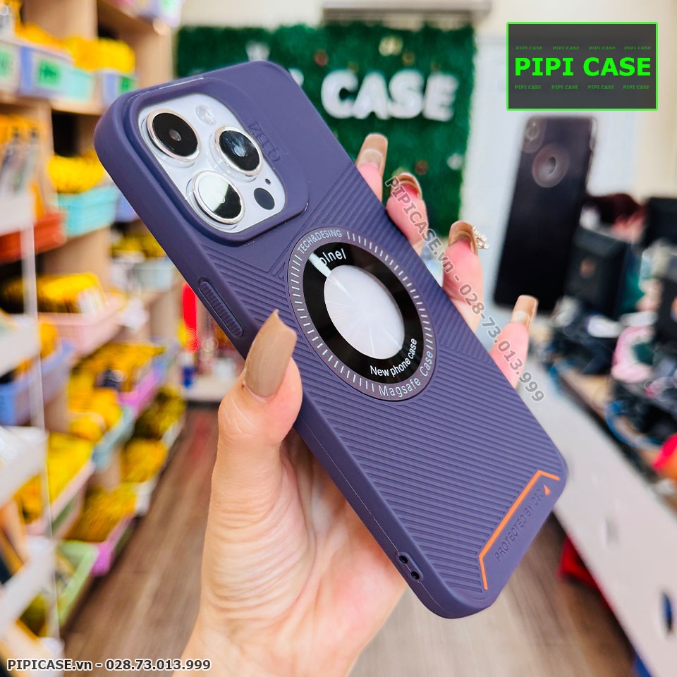 Ốp Lưng iPhone 15 Pro Max - Funny - Tím