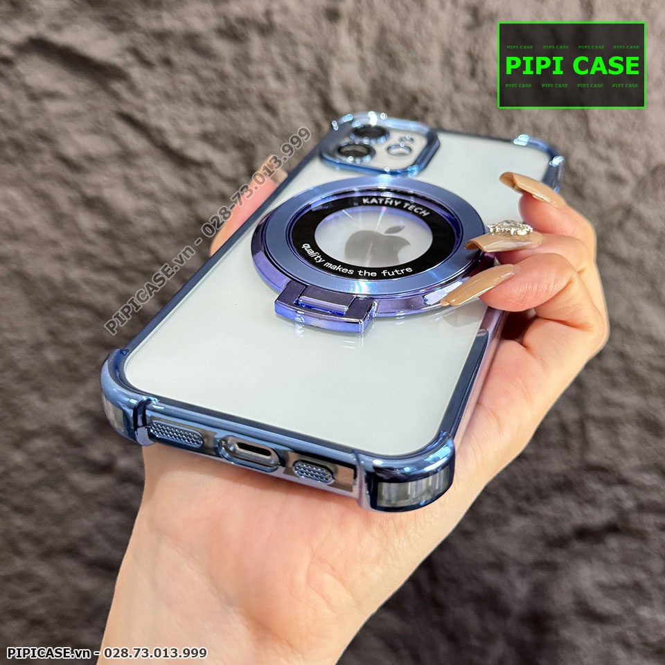 Ốp Lưng iPhone 11 - Ven - Xanh Nhạt
