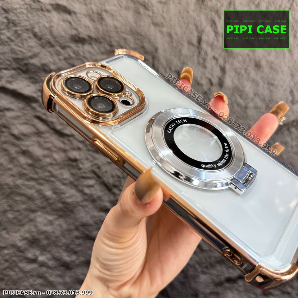 Ốp Lưng iPhone 14 Pro Max - Ven - Vàng