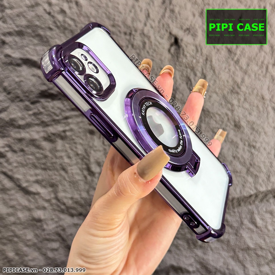 Ốp Lưng iPhone 12 - Ven - Tím