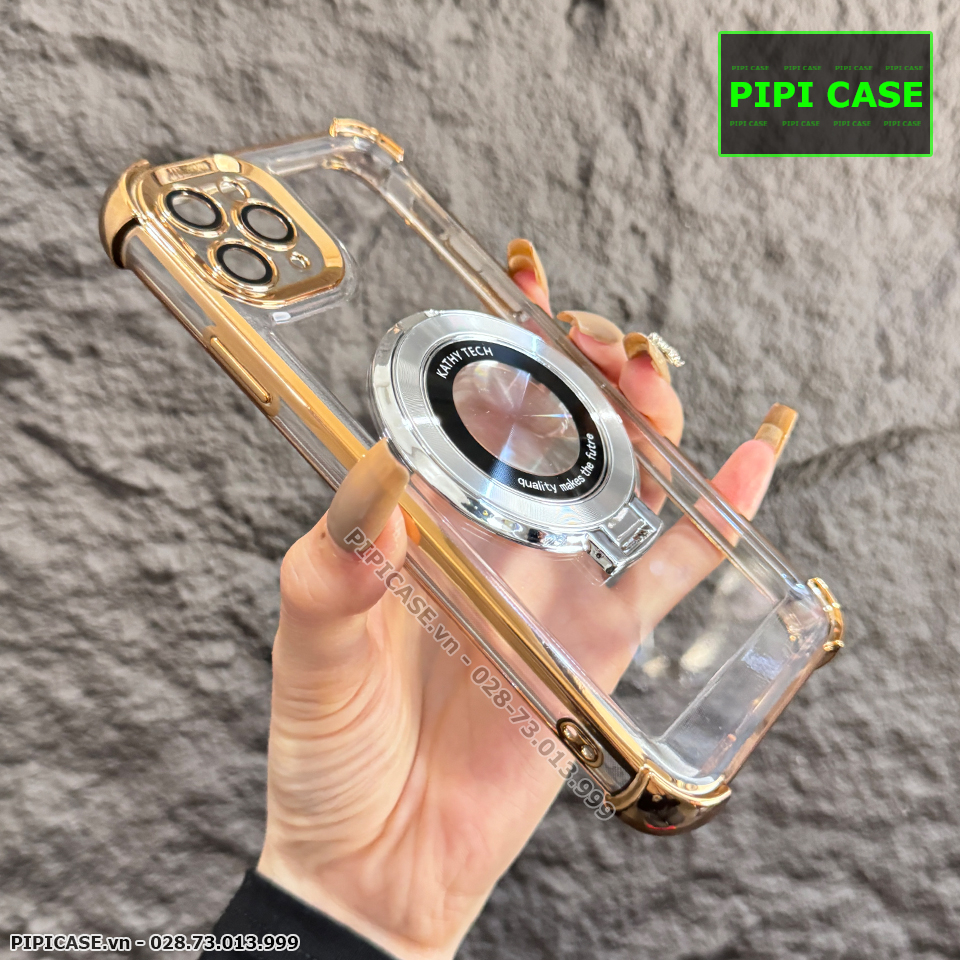 Ốp Lưng iPhone 11 Pro Max - Ven - Vàng
