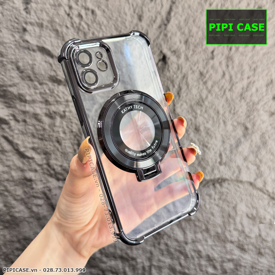 Ốp Lưng iPhone 11 - Ven - Đen