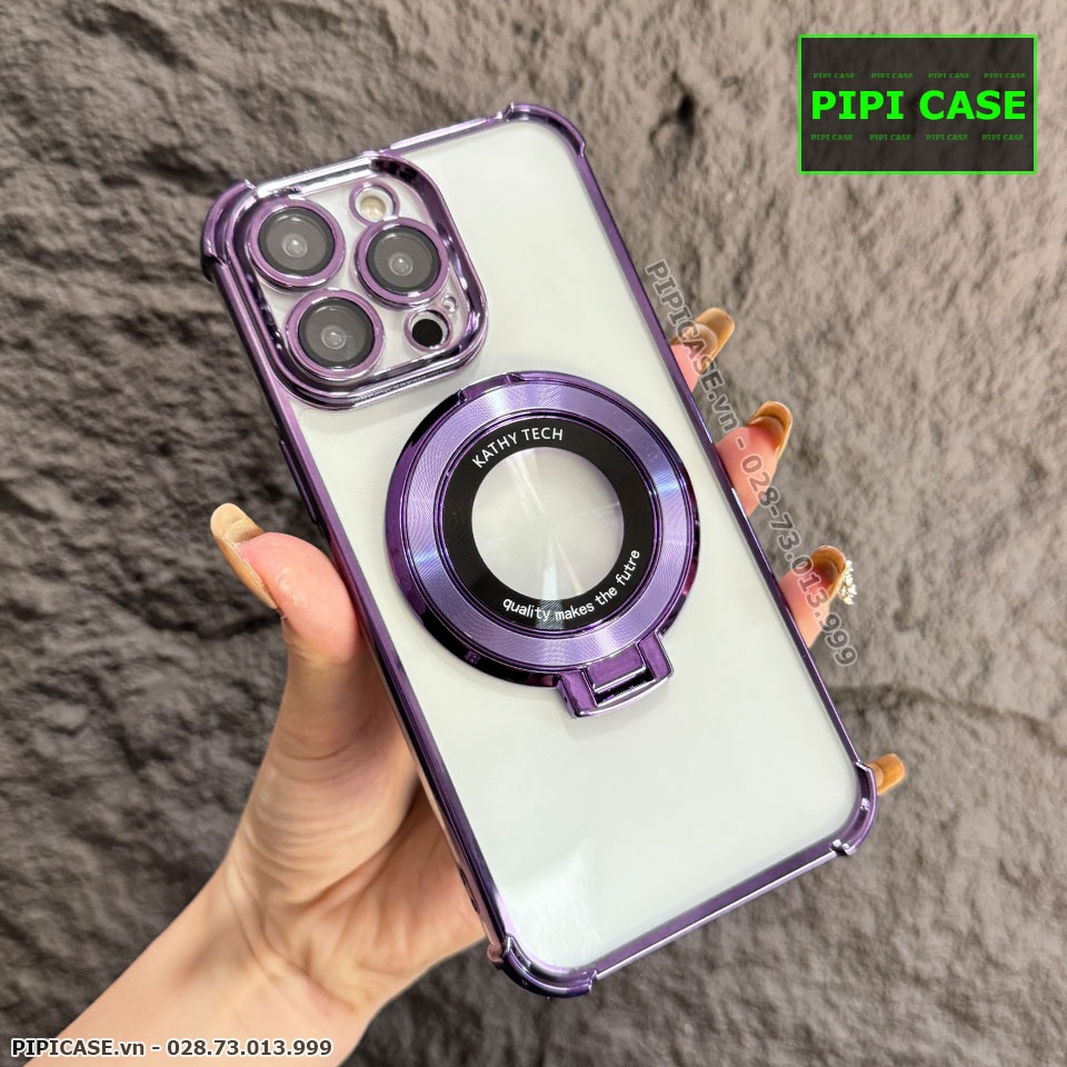 Ốp Lưng iPhone 14 Pro Max - Ven - Tím