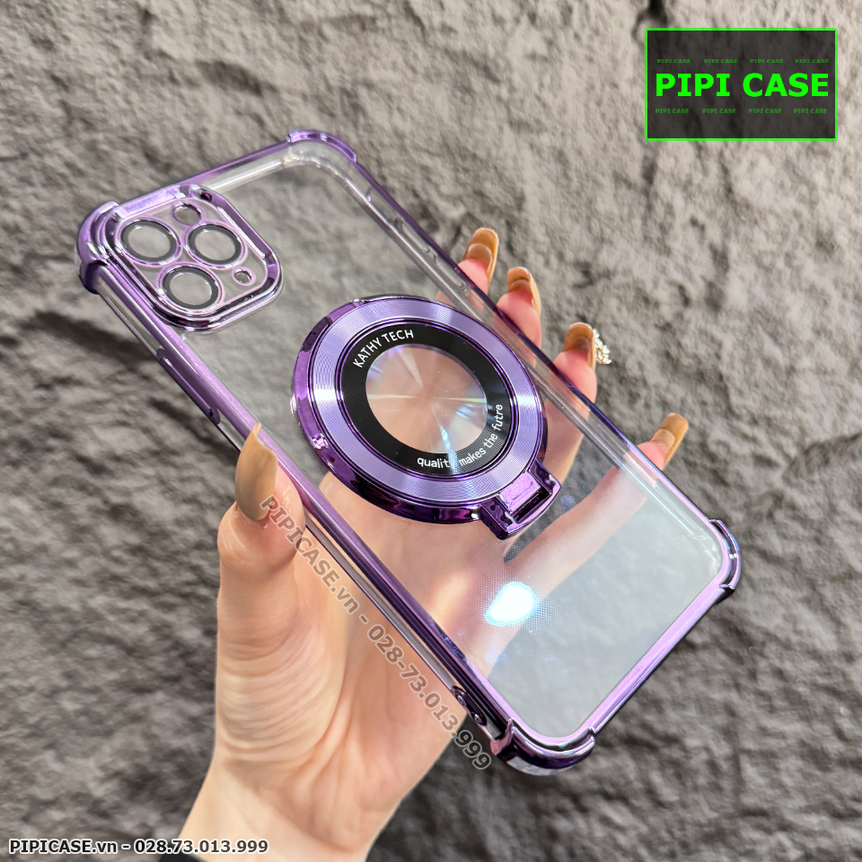 Ốp Lưng iPhone 11 Pro Max - Ven - Tím