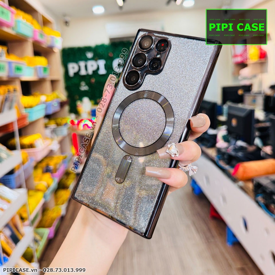 Ốp Lưng Samsung S22 Ultra 5G - Track - Đen