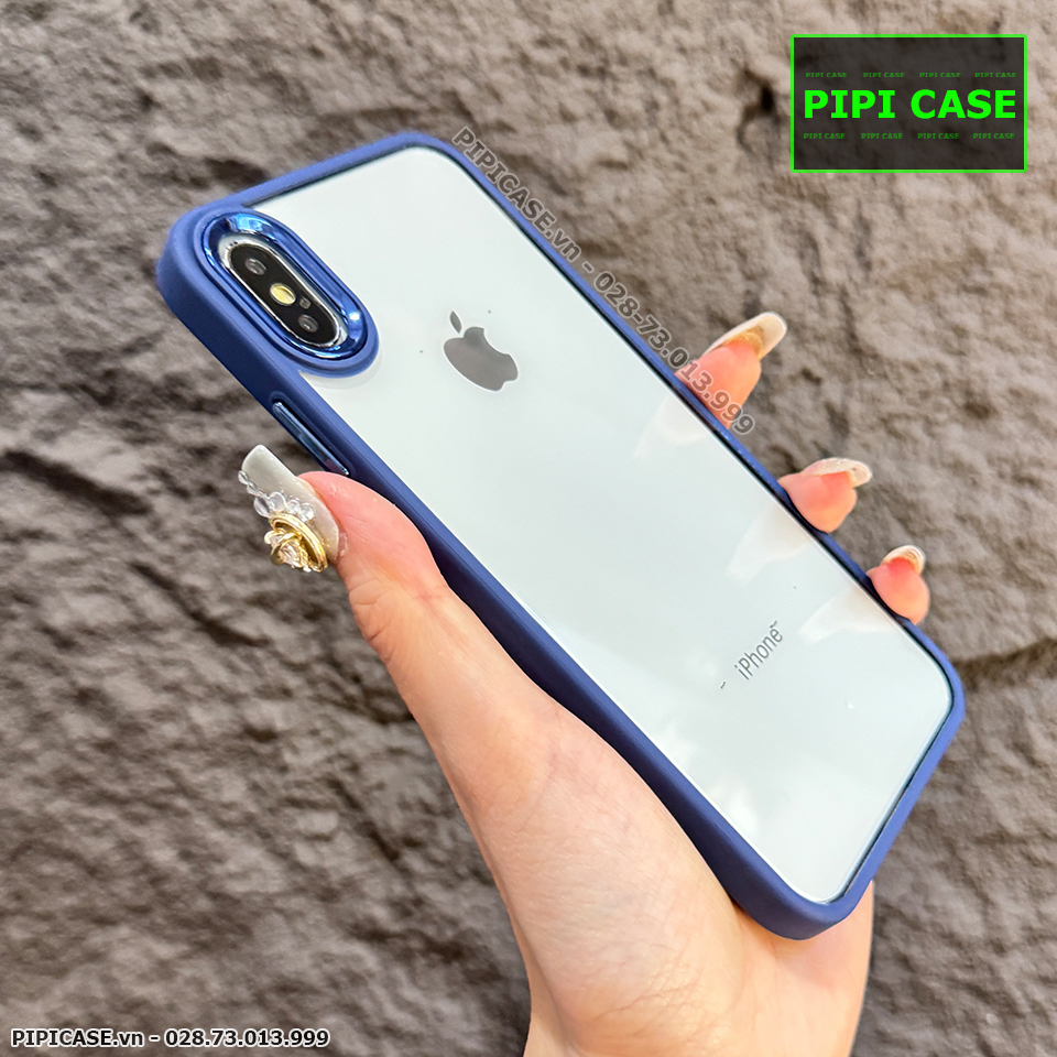 Ốp Lưng iPhone X / XS - Good - Xanh Dương