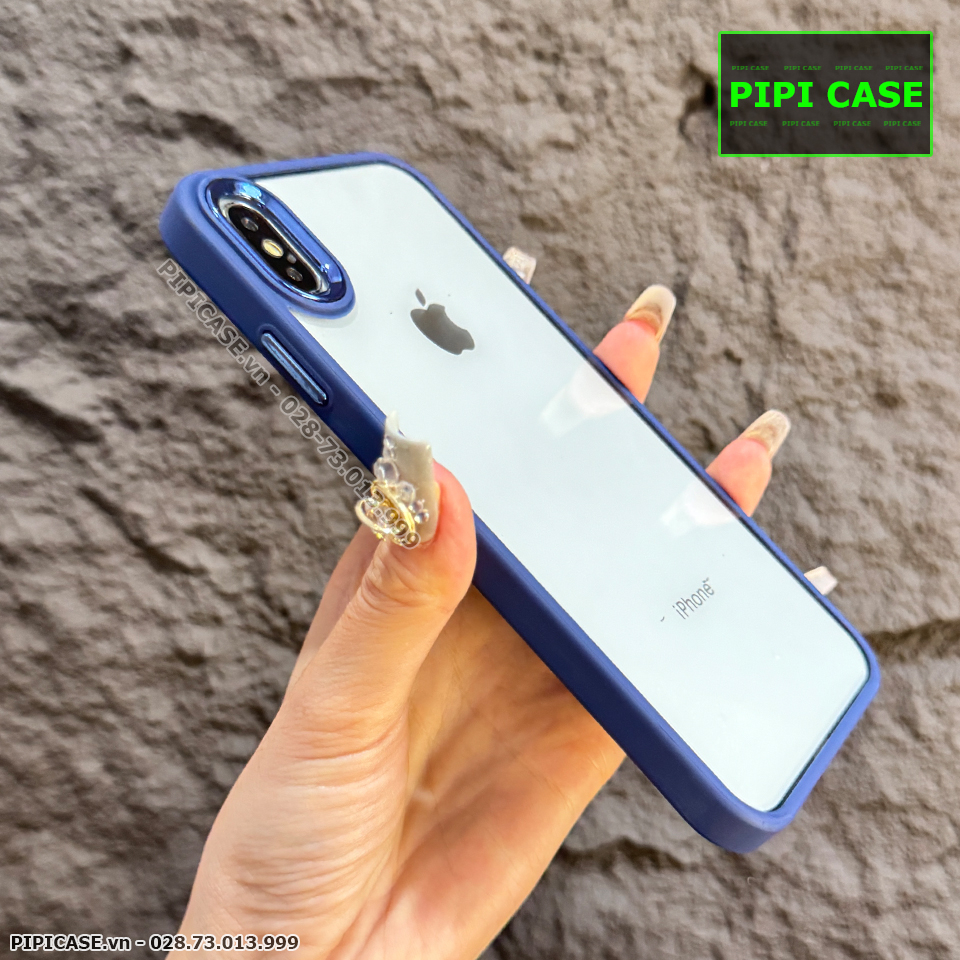 Ốp Lưng iPhone X / XS - Good - Xanh Dương