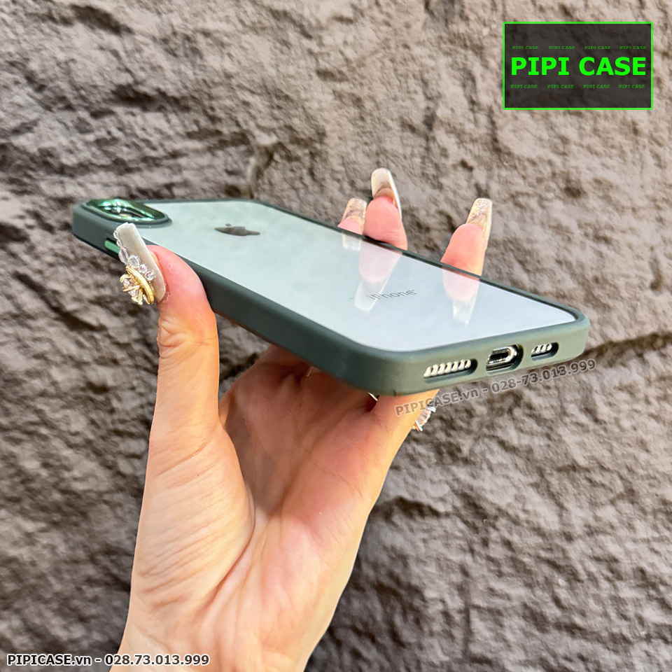 Ốp Lưng iPhone X / XS - Good - Xanh Rêu