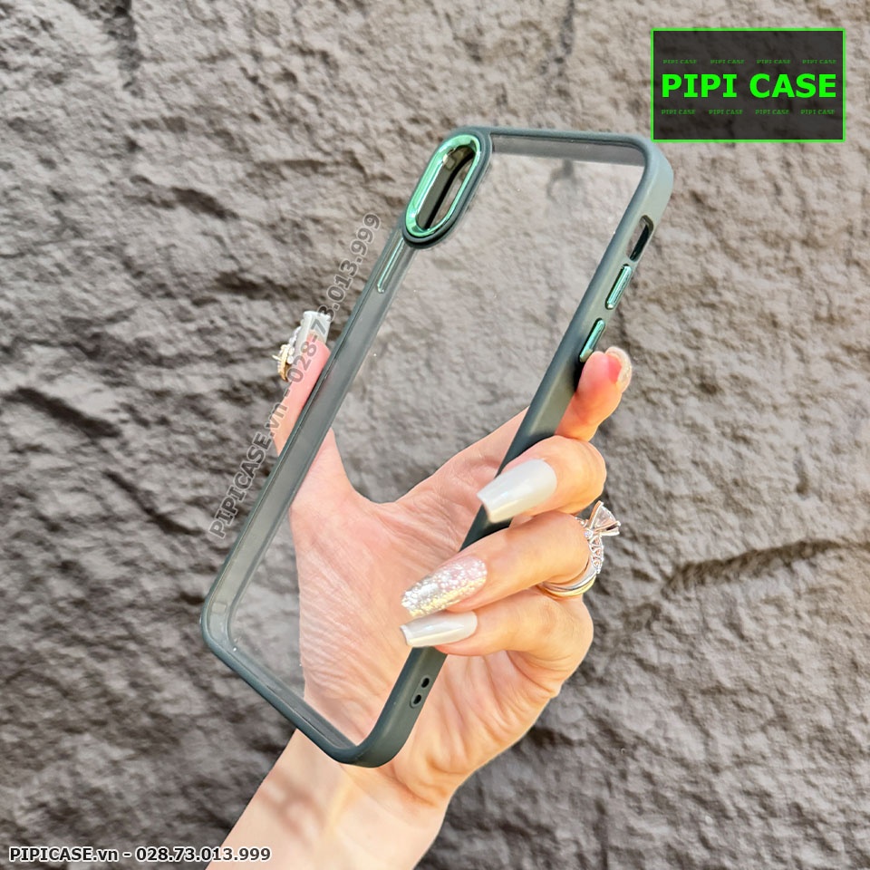 Ốp Lưng iPhone X / XS - Good - Xanh Rêu