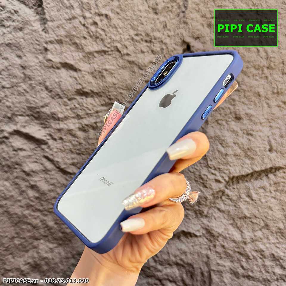 Ốp Lưng iPhone X / XS - Good - Xanh Dương