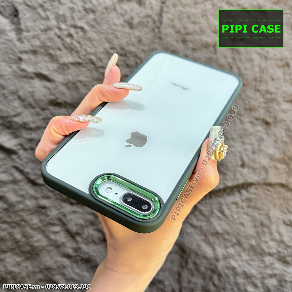 Ốp Lưng iPhone 7 Plus / 8 Plus - Good - Xanh Rêu