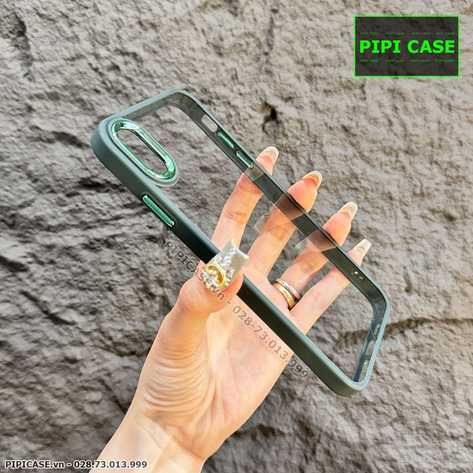 Ốp Lưng iPhone X / XS - Good - Xanh Rêu