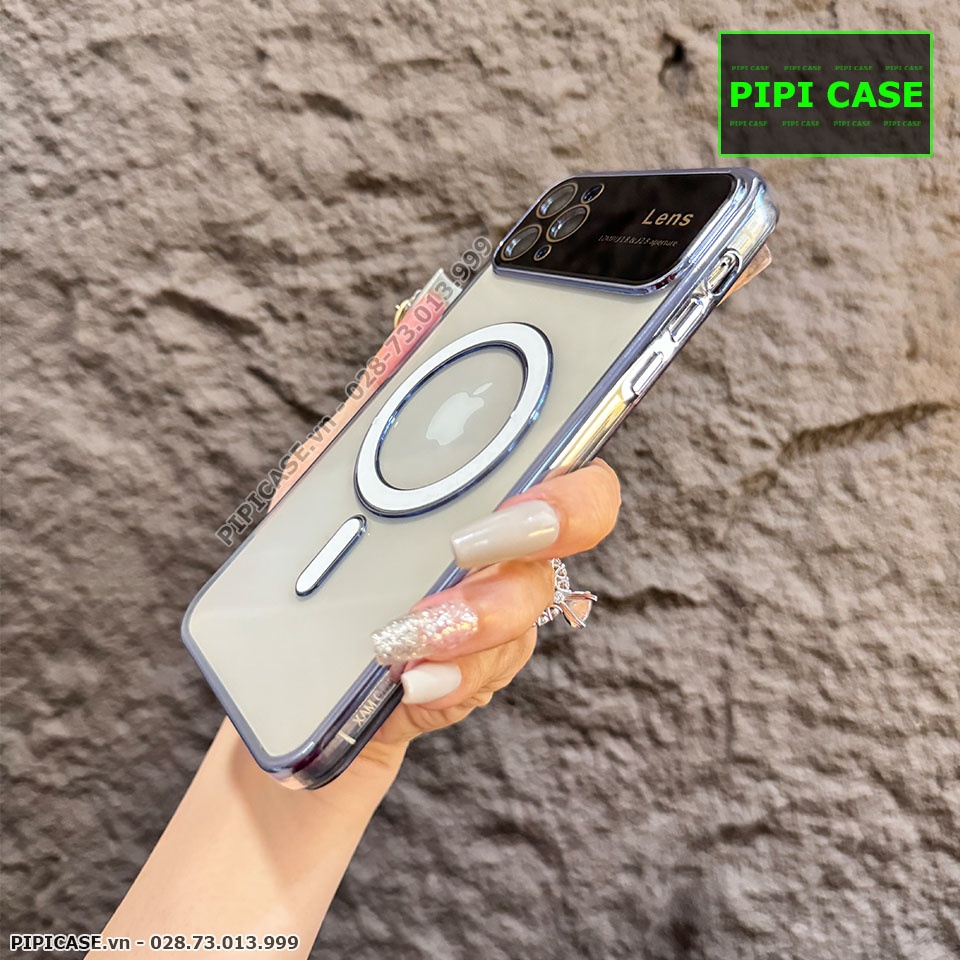 Ốp Lưng iPhone 11 Pro Max - Electronic - Xanh Nhạt