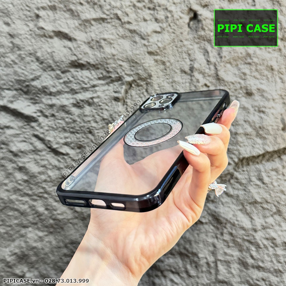 Ốp Lưng iPhone 11 Pro Max - Gemma - Đen